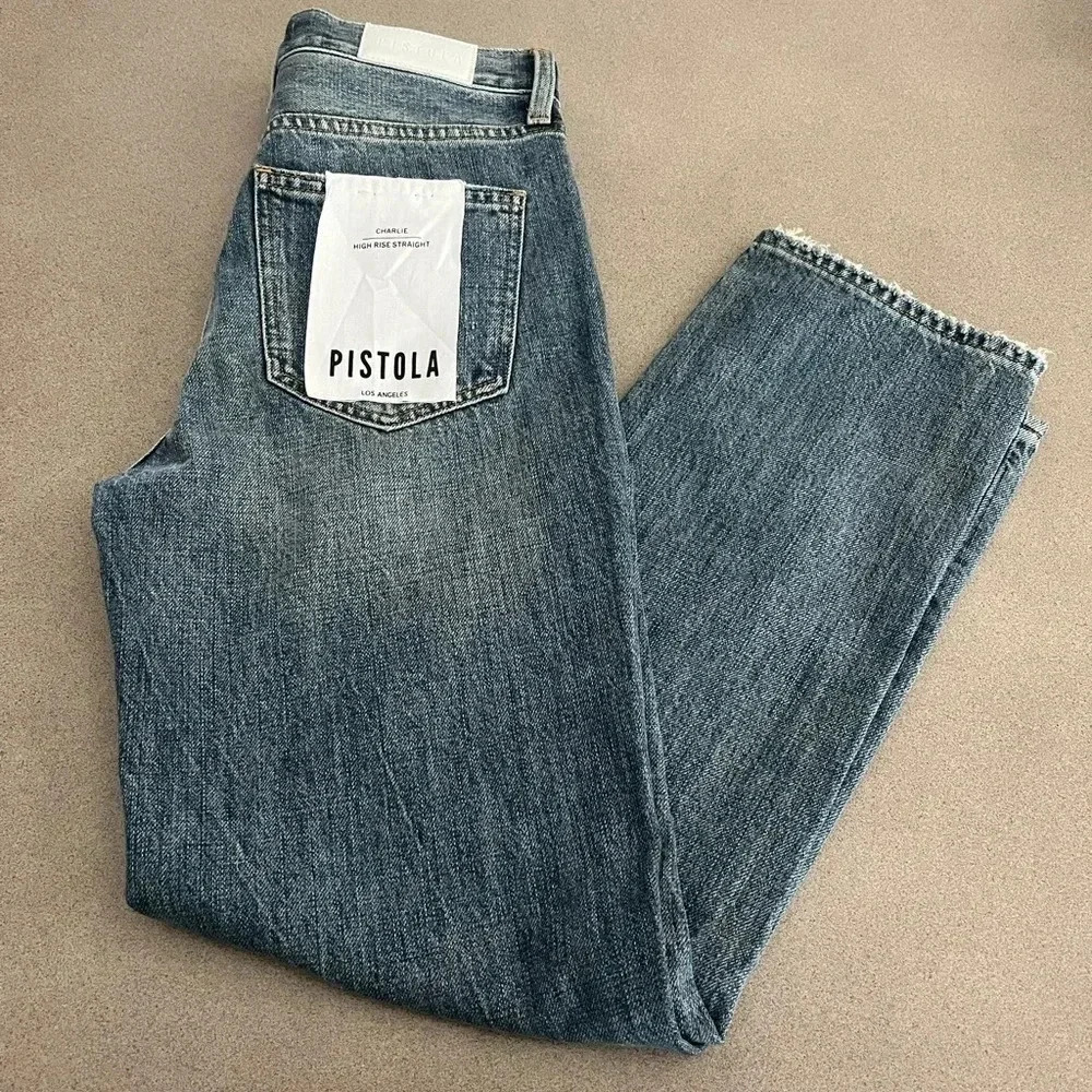 Pistola Charlie High Rise Straight Leg Jean - Picture 7 of 7